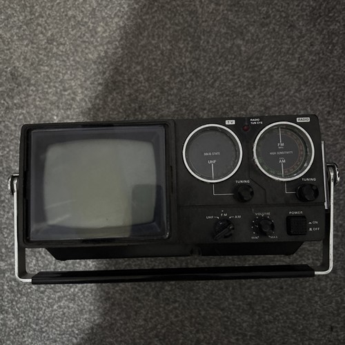 Rare vintage portable - portable, tv
