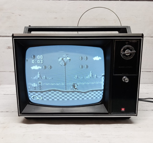 Hitachi portable 1970s - portable, tv