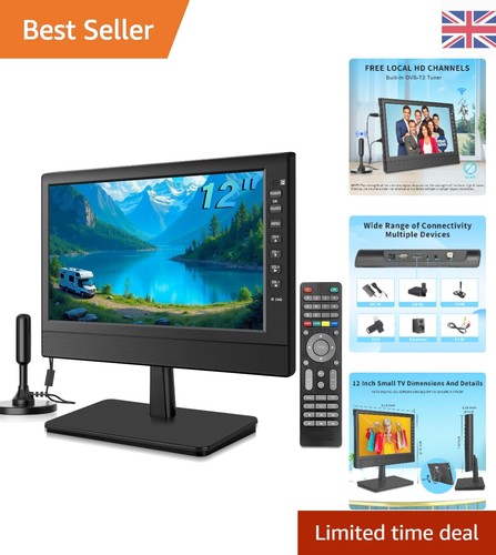 Compact inch 1080p led - 12-inch, tv