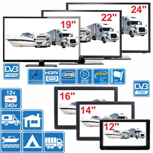 Digital tv 12v 240v - 24",