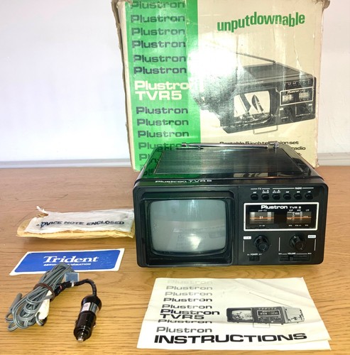 Boxed plustron tvr5 - tvr5, portable
