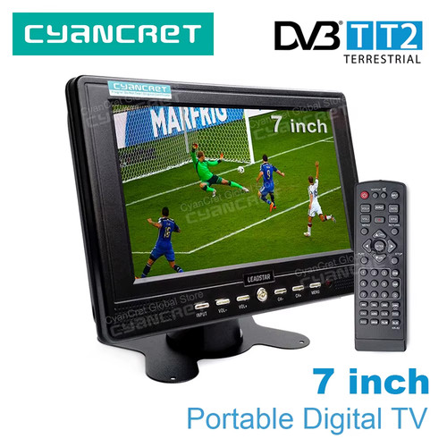 D768 inch portable dvb t2 - 7,