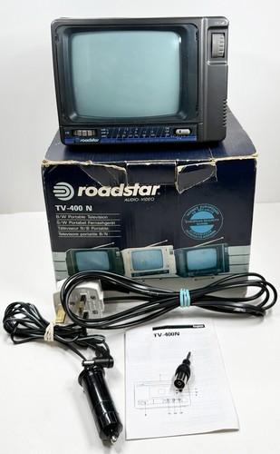 Roadstar 400n b w - 5", crt