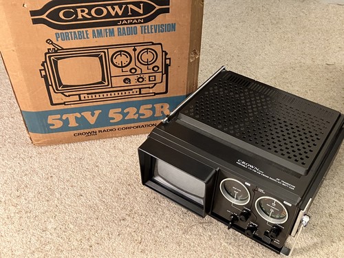 Crown boxed 5tv 525r - crown, 5tv-525r