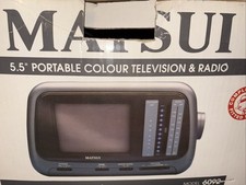Vintage Matsui 6092 Portable
