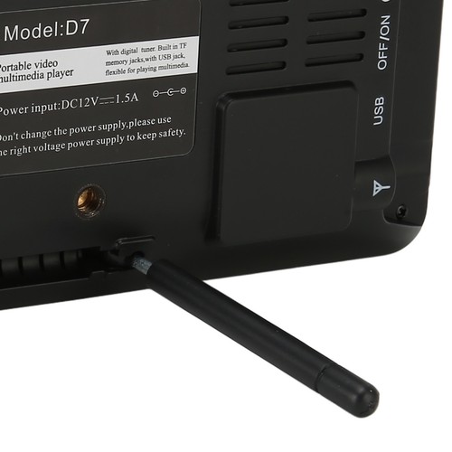 New 7in portable - 7in, tv