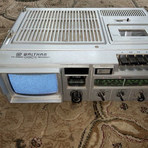 Waltham portable radio - portable, tv